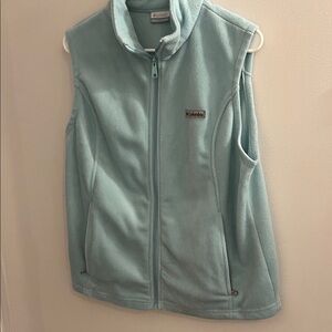 EUC LIKE NEW Columbia Full Zip Fleece Vest Women’s XL